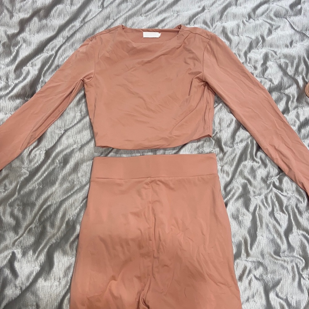 baby pink Two peice set-